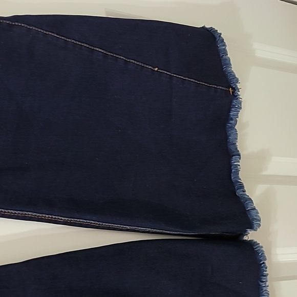 Lucky & Blessed Flares Dark Wash Leg Inserts - Picture 5 of 11